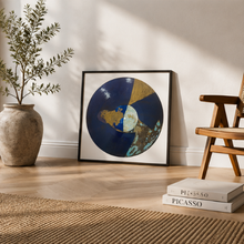 Charger l'image dans la galerie, [08/∞] – Affiche artistique encadrée | Art sur vinyle - mockup 4
