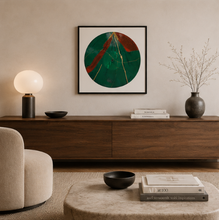 Charger l'image dans la galerie, [15/∞] – Affiche artistique encadrée | Art sur vinyle - mockup 4
