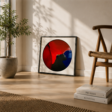 Charger l'image dans la galerie, [20/∞] – Affiche artistique encadrée | Art sur vinyle - mockup 4
