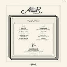 Charger l&#39;image dans la galerie, Various - AOR Global Sounds VOL. 5 LP back cover
