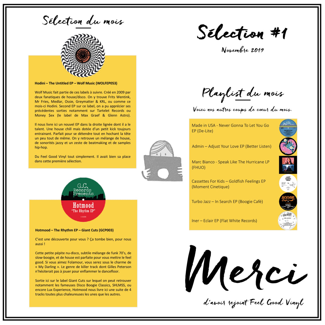 Packaging Feel Good Vinyl - Feel Good Sélection #1