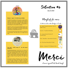 Charger l&#39;image dans la galerie, Packaging Feel Good Vinyl - Feel Good Sélection #6 Avril insert back cover
