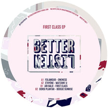 Charger l&#39;image dans la galerie, Various - First Class EP - BLRVA001 front cover
