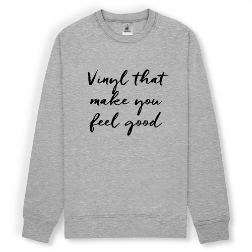 Sweatshirt Unisexe Biologique Feel Good Vinyl 