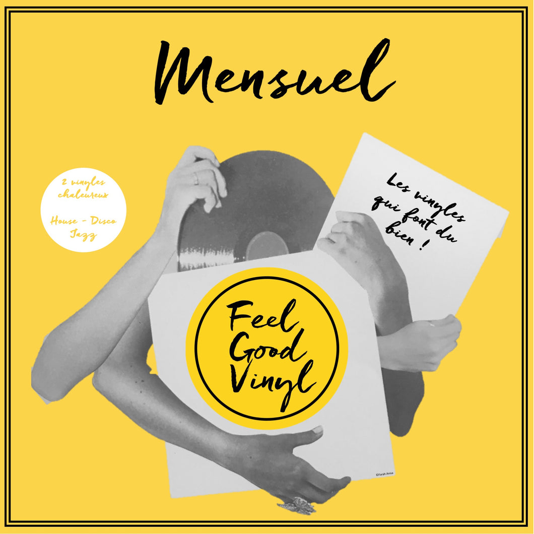Packaging Feel Good Vinyl - Feel Good Sélection #7 Plan Mensuel